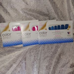 SOLD - Color Street Pedi Sets
